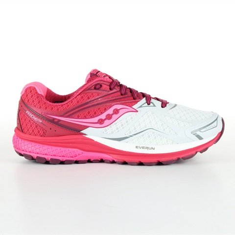 saucony ride 9 bianche